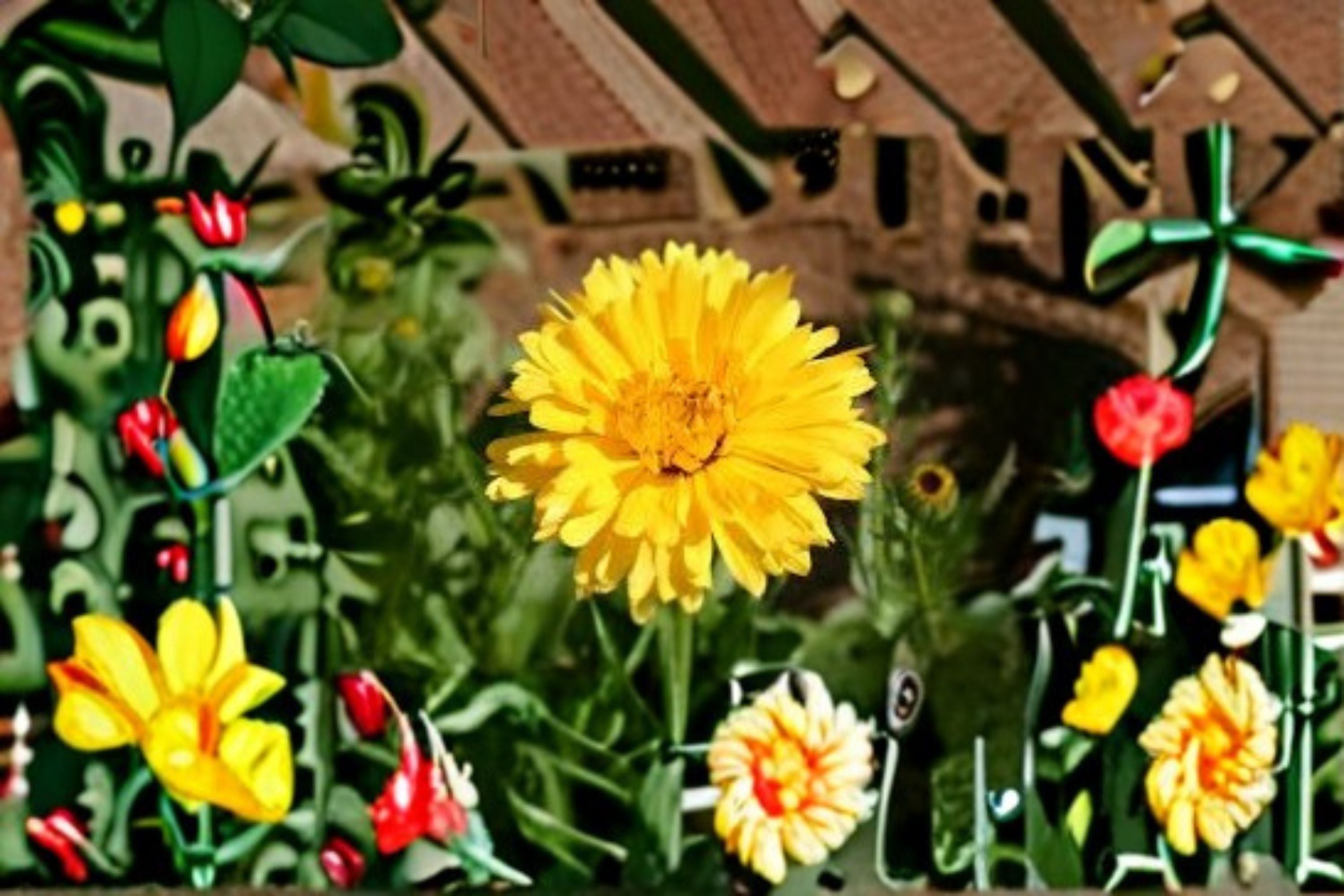 Calendula Seeds Pacific Beauty Dark Yellow Calendula Officinalis Bright Yellow Annual Flower Garden Plant Border 100 Seeds