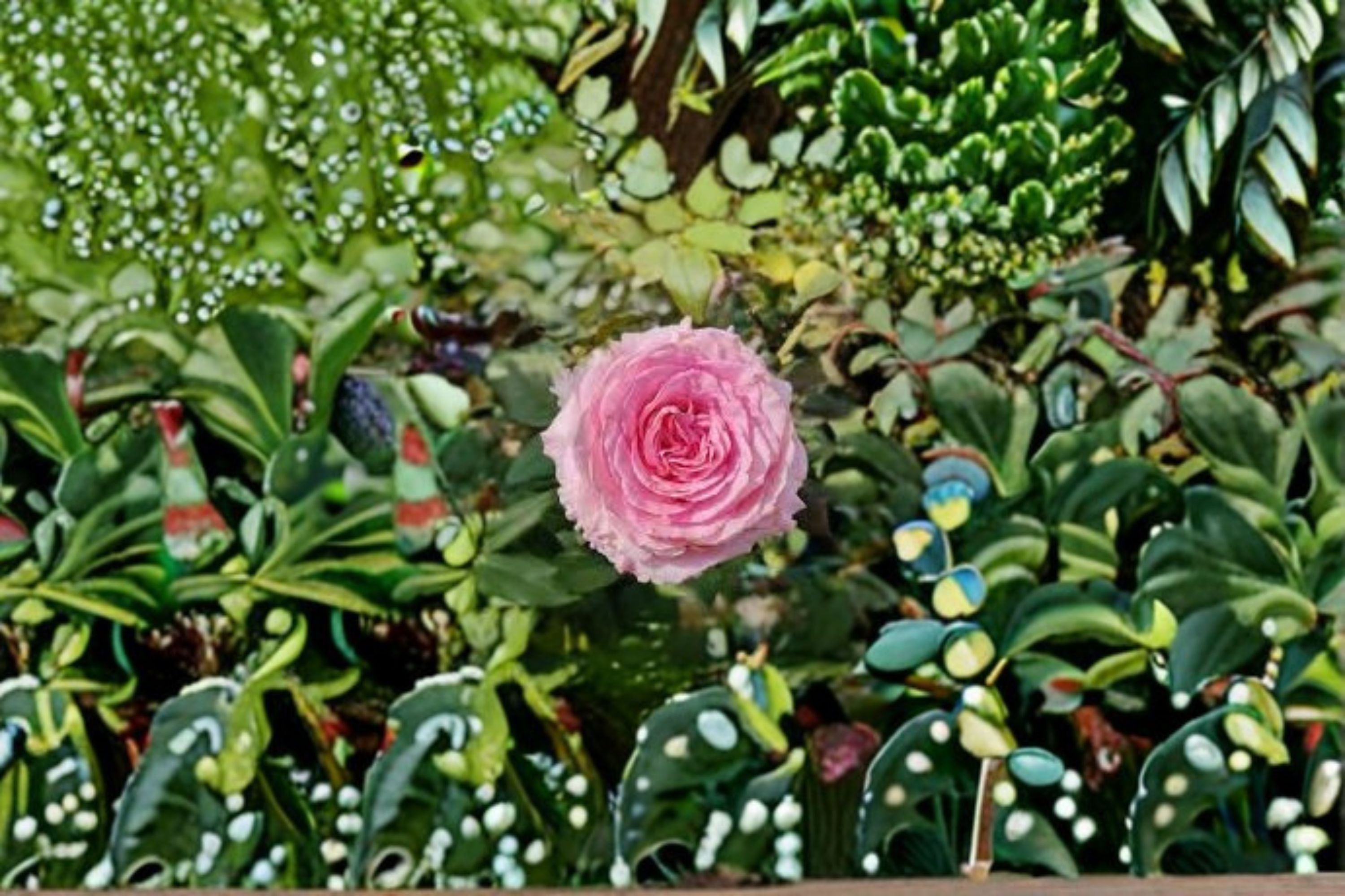 Mandela Rose Own Root Live Plant – Pink Cut Rose