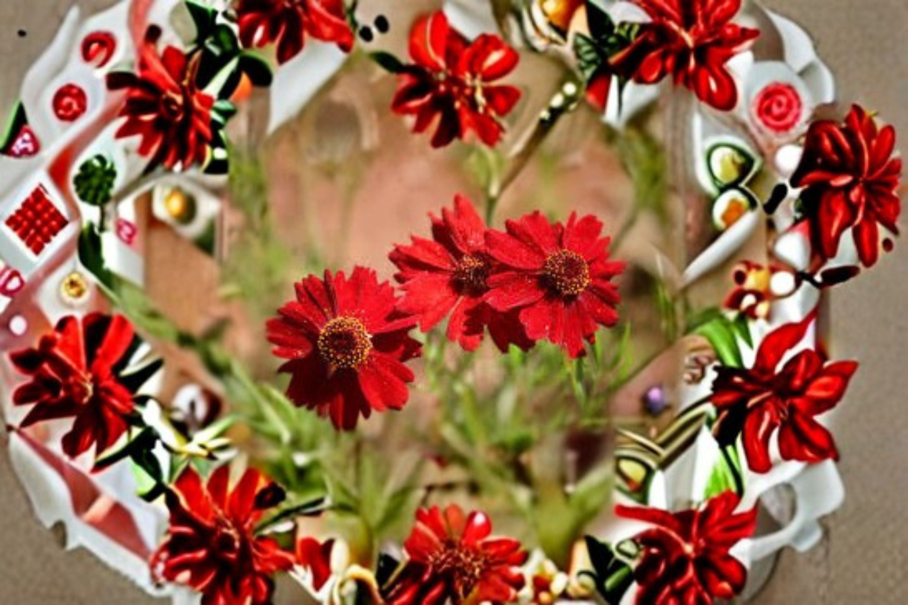Coreopsis Seeds Plains Dwarf Red Coreopsis Tinctoria Red Yellow Wildflower Annual Garden Plant Pollinator Friendly 250 Seeds