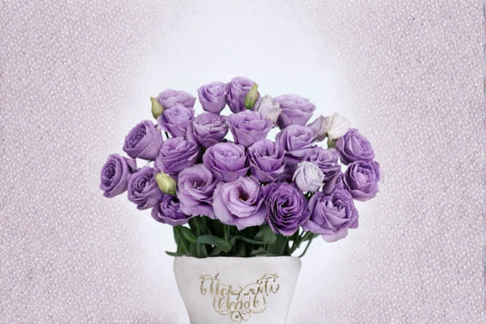 Lisianthus Rosita Lavender Live Plant in 3-Inch Pot – Eustoma grandiflorum
