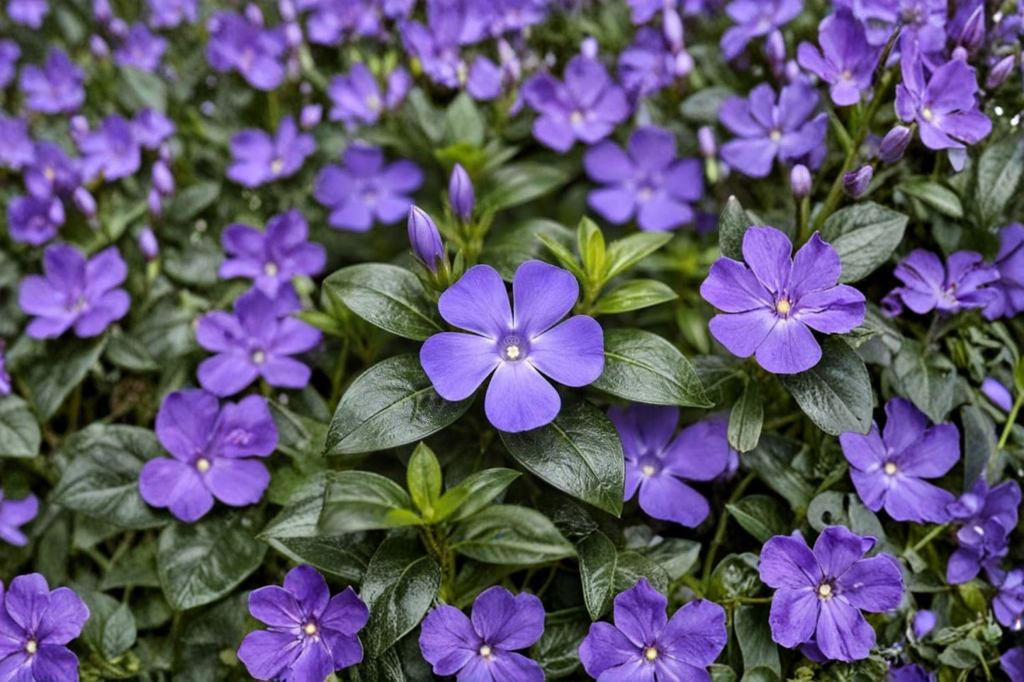 30 Vinca major Periwinkle Vine Live Bare Root Plants – Ready to Plant Ground Cover