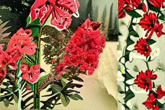 Red Rocket Crepe Myrtle 1 Plant – Lagerstroemia indica ‘Whit IV’
