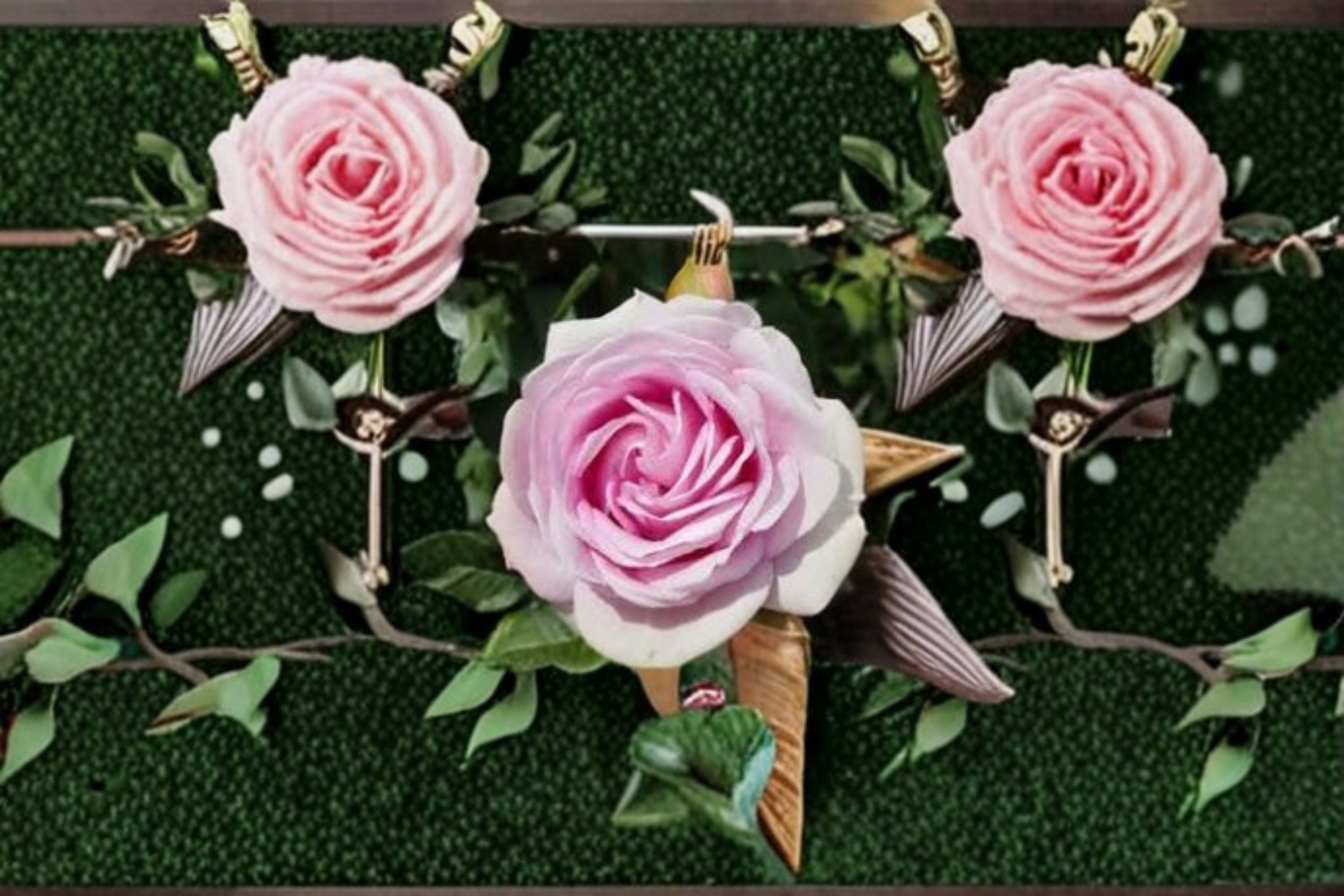 Queen Marie Rose Live Plant – Fragrant Pink Garden Rose