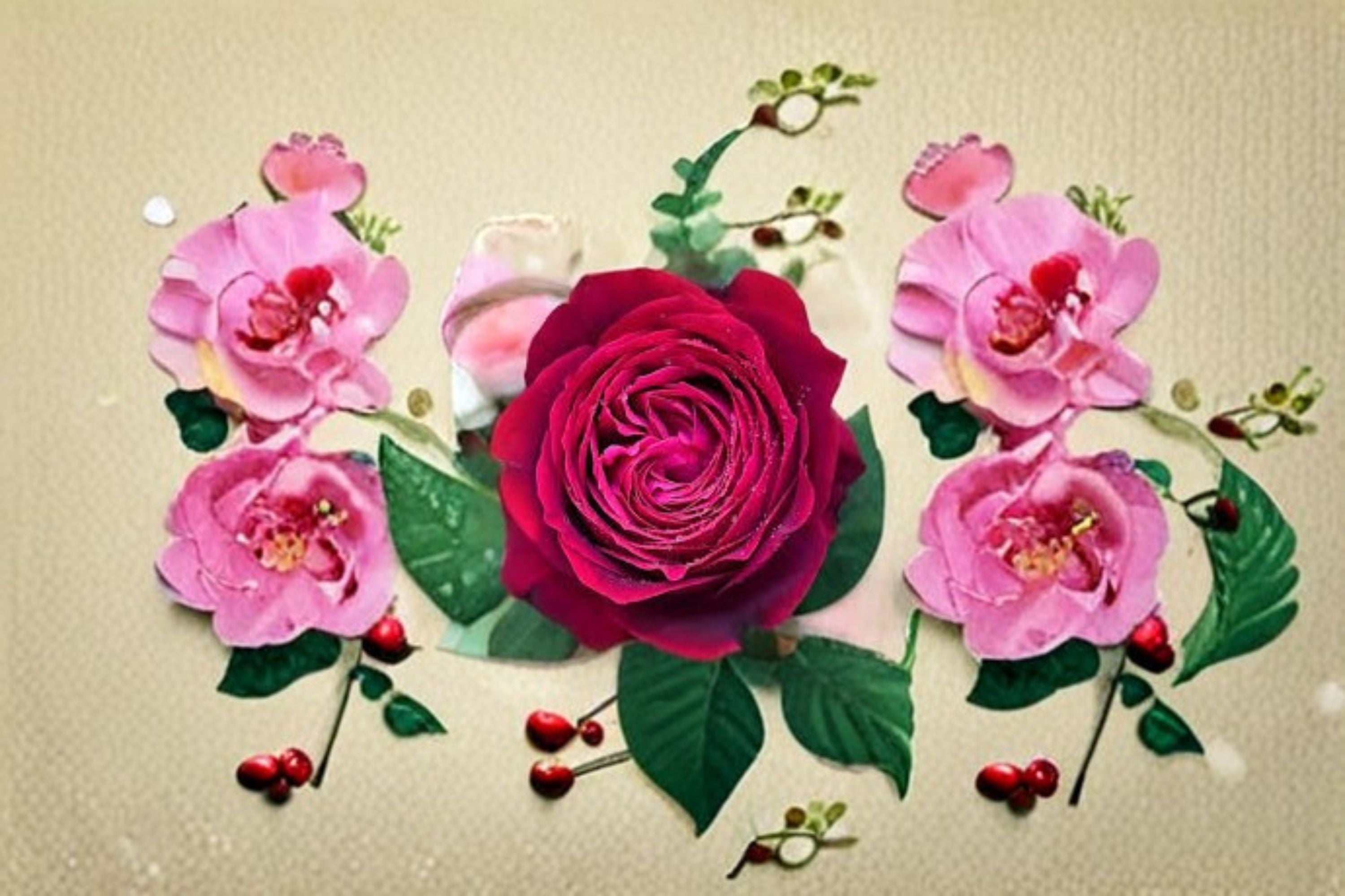 Janice Kellogg Rose Live Plant – Red Velvety Meilland Rose