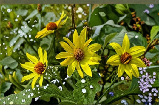 Giant Sunflower Live Plant – Native Perennial – Helianthus giganteus