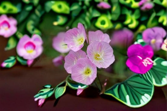 Showy Evening Primrose Seeds Oenothera speciosa Pink Flower Seeds Wildflower Garden Planting 100 Seeds