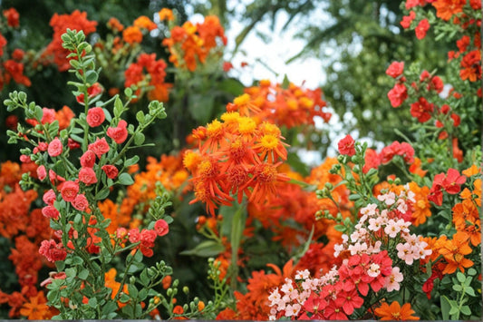 Mexican Flame Vine 'Orangeglow' Live Plant | Senecio confusus | Orange Flowering Vine | Climbing Tropical Plant | Hanging Basket Vine | Zone 9+
