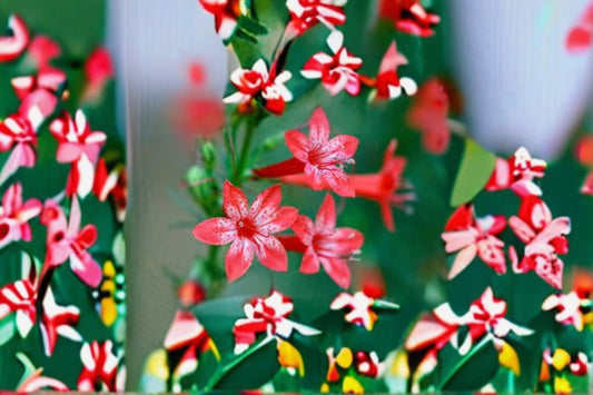 Standing Cypress Seeds Ipomopsis Rubra Red Wildflower Biennial Garden Tall Flower Meadow Plant Border 100 Seeds