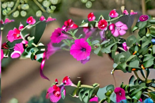 Wild Petunia Seeds Petunia Violacea Purple Flower Annual Garden Border Container Plant Summer Bloom 100 Seeds