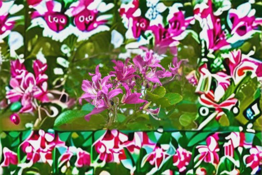 Purple Orchid Tree Seeds Bauhinia purpurea Purple Butterfly Tree Seeds Ornamental Garden Planting 10 Seeds