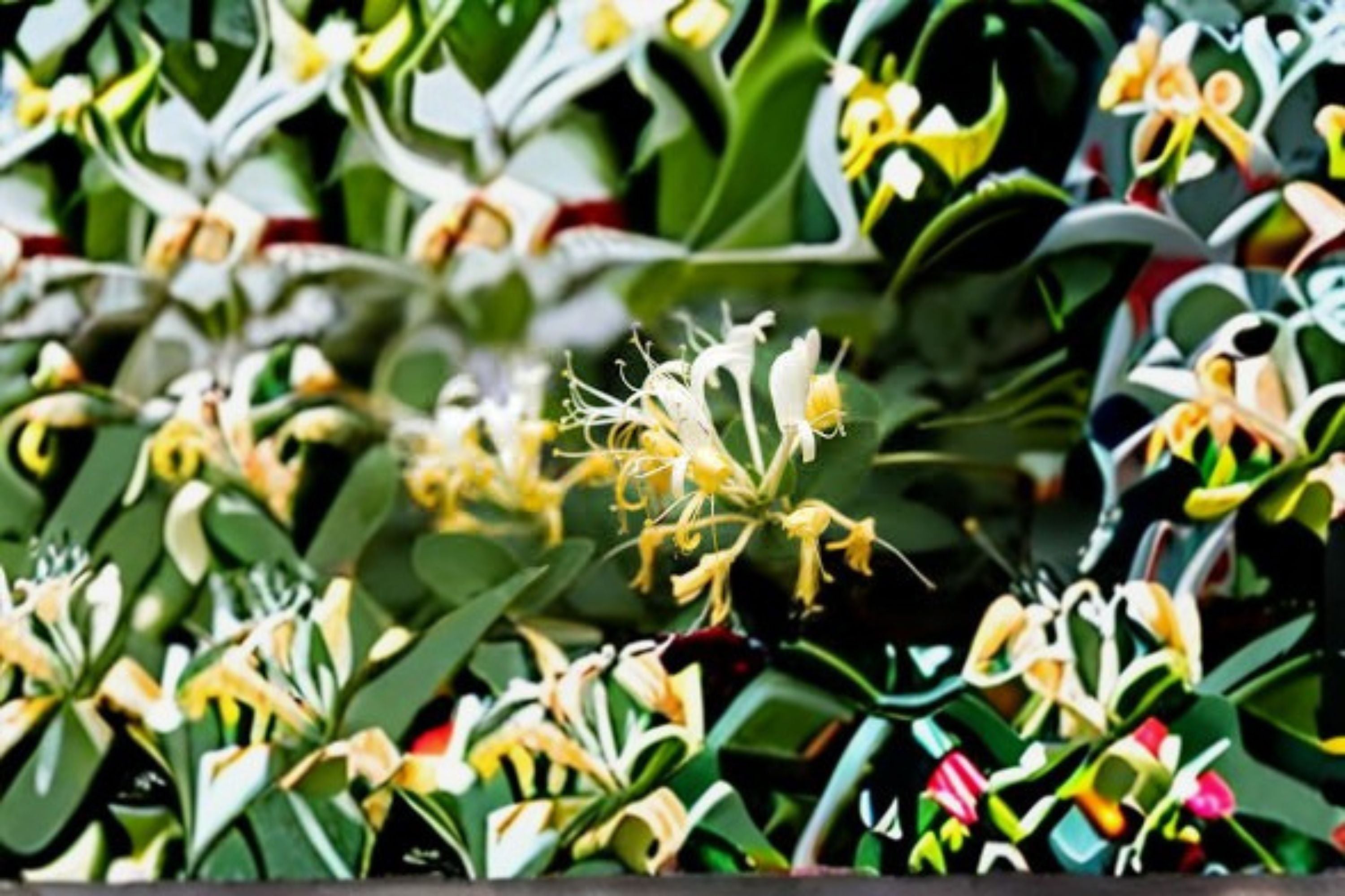 Japanese Honeysuckle 1 Plant – Lonicera japonica