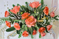 Peach Funky Rose Live Plant – Repeat Blooming Cut Rose