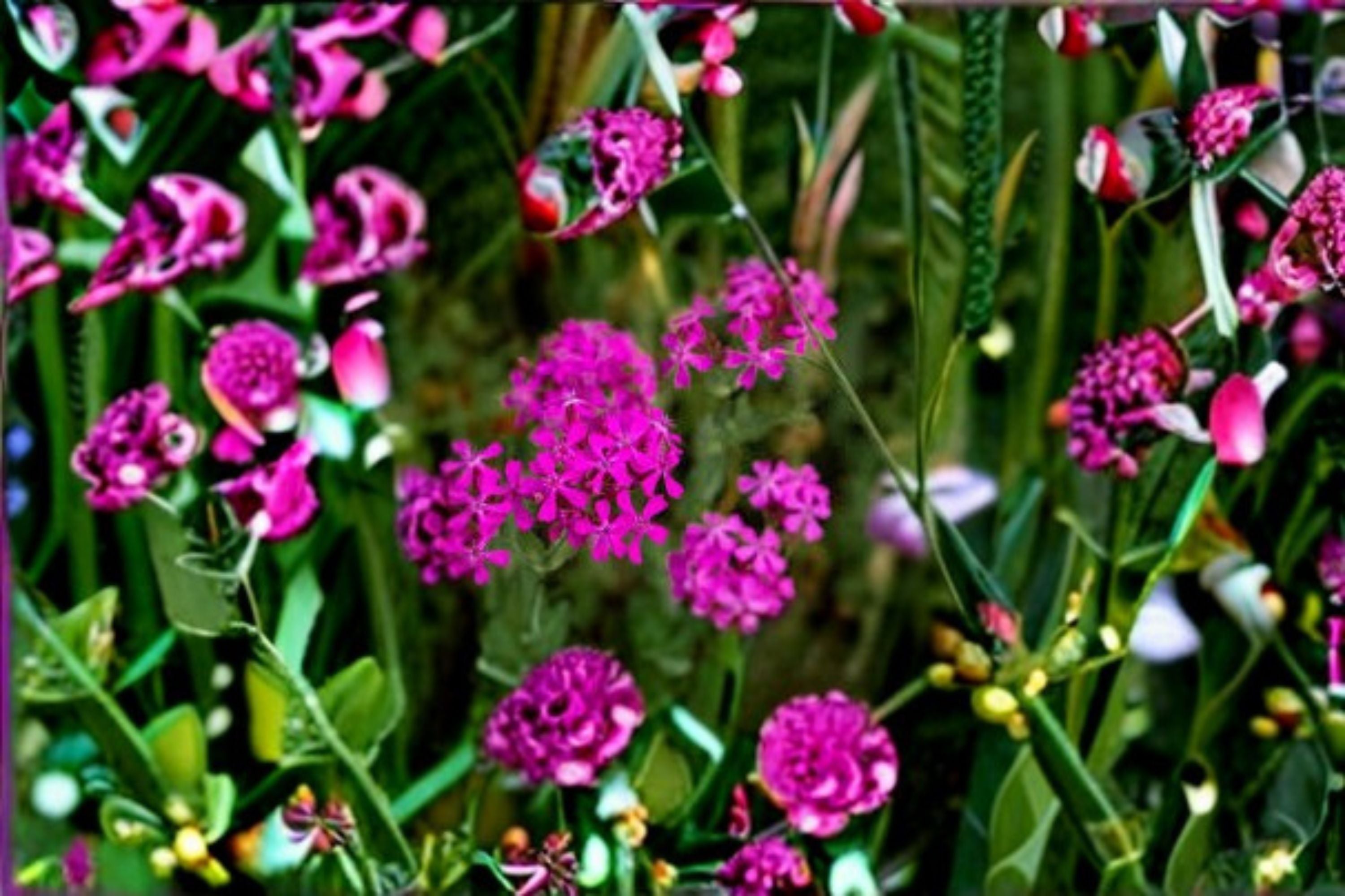 Catchfly Seeds Silene Armeria Pink Sweet William Wildflower Seeds Annual Flower Garden Planting 100 Seeds
