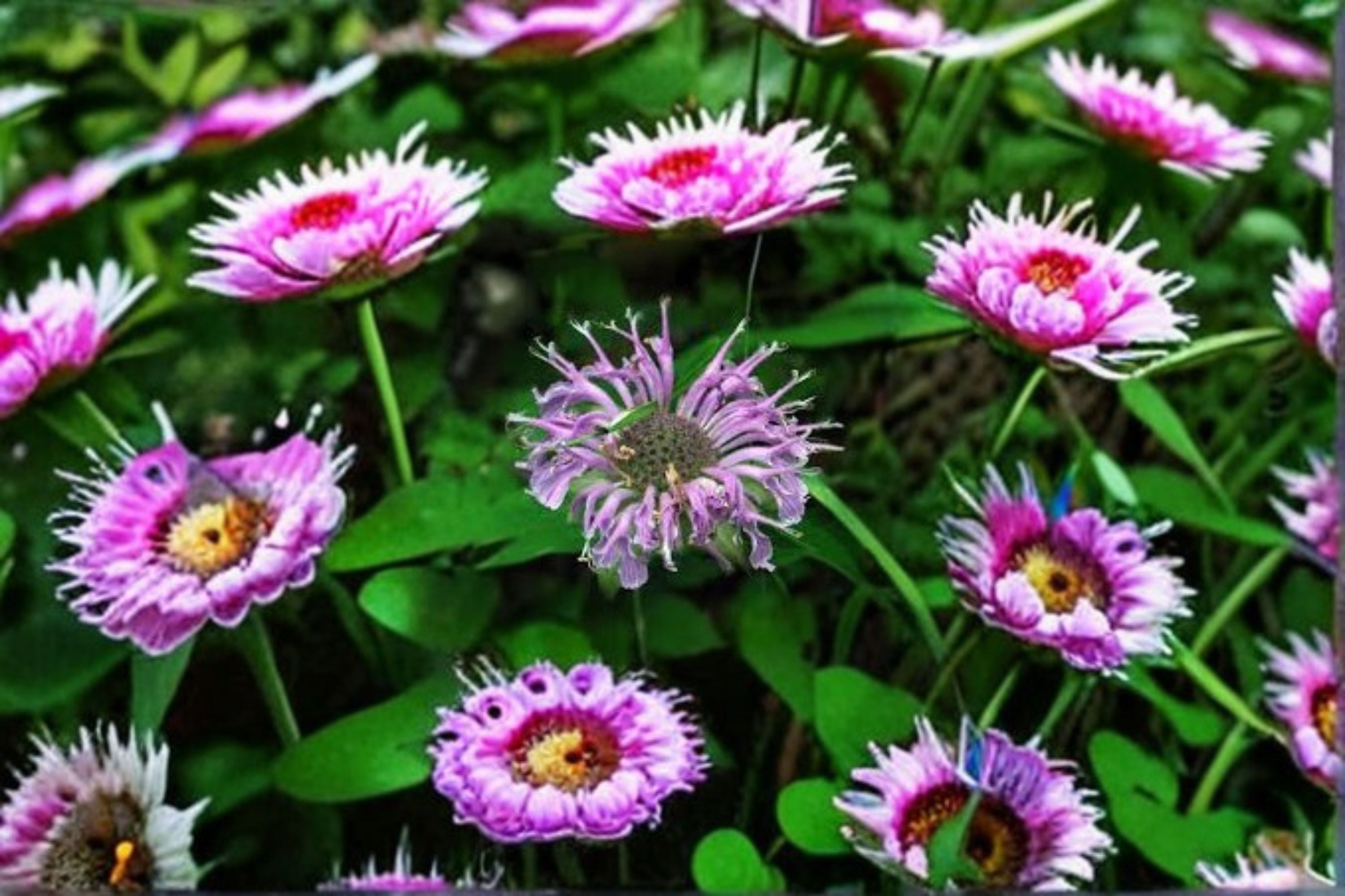 Wild Bergamot Seeds Monarda Fistulosa Bee Balm Lavender Wildflower Seeds Perennial Garden Planting 100 Seeds