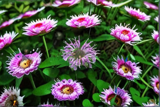 Wild Bergamot Seeds Monarda Fistulosa Bee Balm Lavender Wildflower Seeds Perennial Garden Planting 100 Seeds