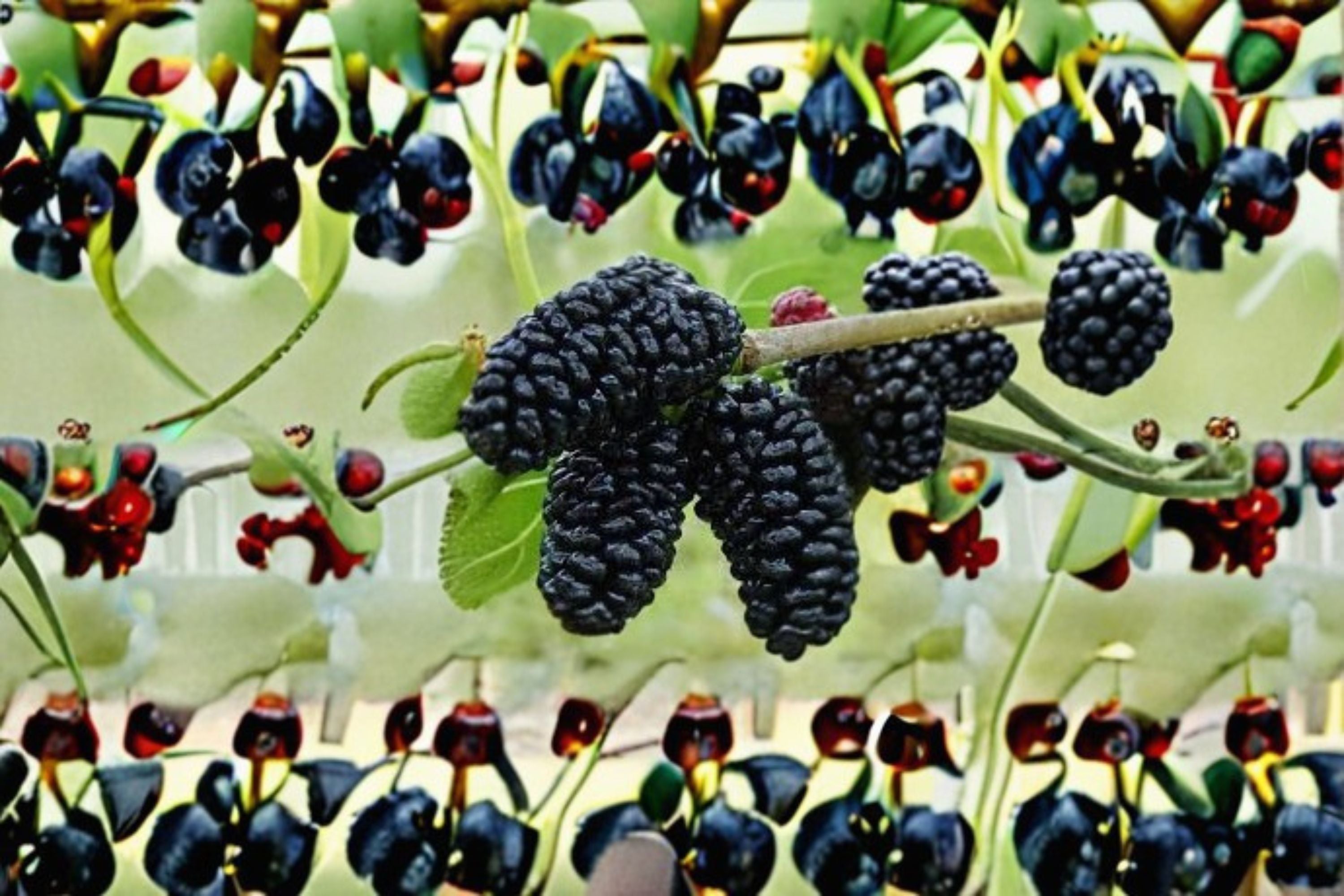 Black Mulberry 6 Cuttings – Morus nigra