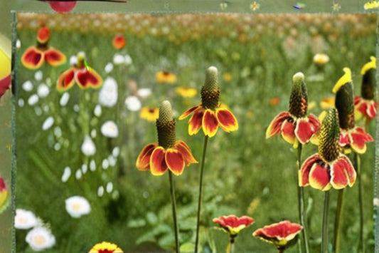 Mexican Hat Seeds Ratibida Columnifera Pulchra Red Yellow Native Wildflower Perennial Drought Tolerant Pollinator Plant 250 Seeds