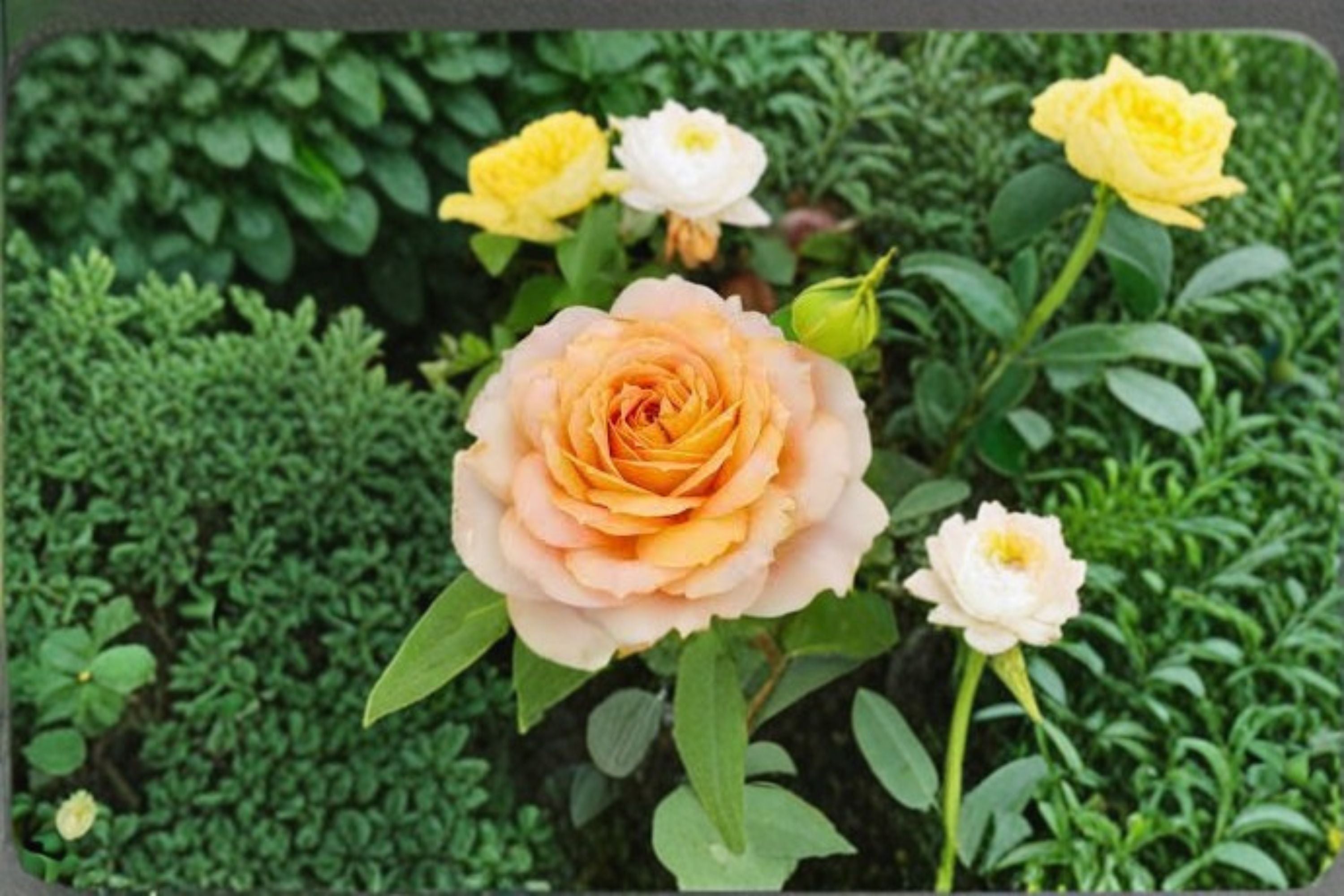 Caramel Antike Rose Live Plant – Long Lasting Garden Rose
