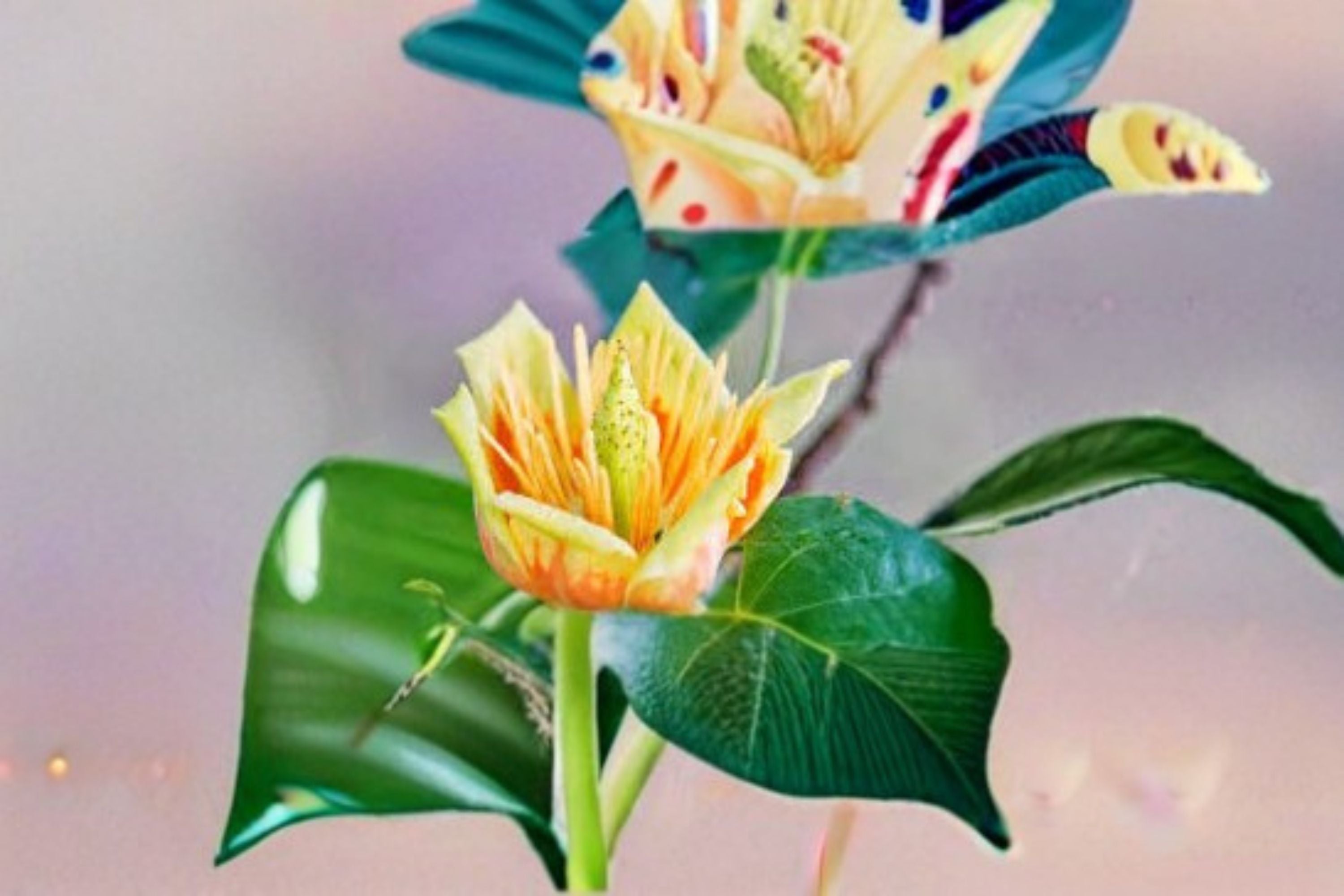 Tulip Tree Live Plant – Liriodendron tulipifera Shade Tree
