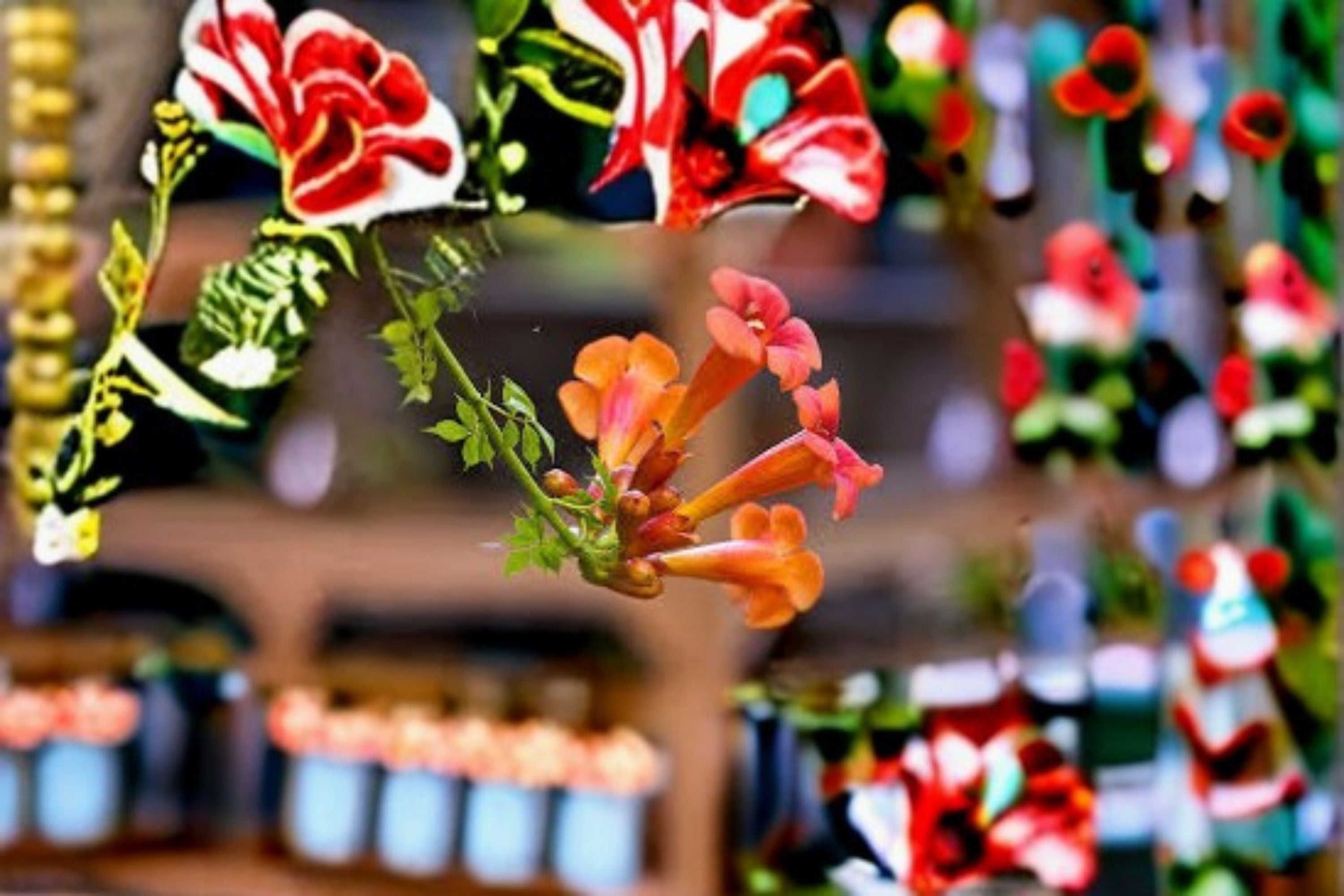 Trumpet Creeper Vine Seeds Campsis radicans Orange Climbing Flower Vine Seeds Garden Planting 30 Seeds