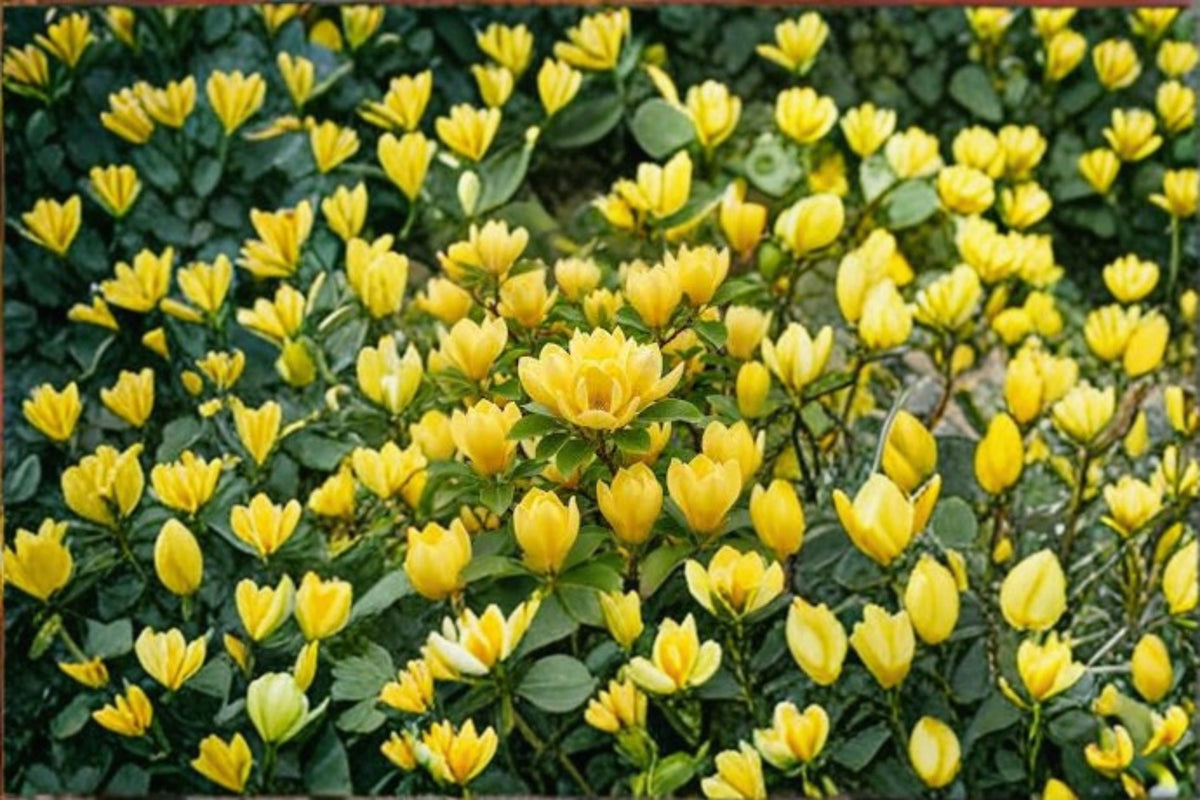 Yellow Bird Magnolia Live Plant | Yellow Flowering Magnolia Tree | 2.5 Inch Pot | Deciduous Ornamental Tree | Zones 4-9