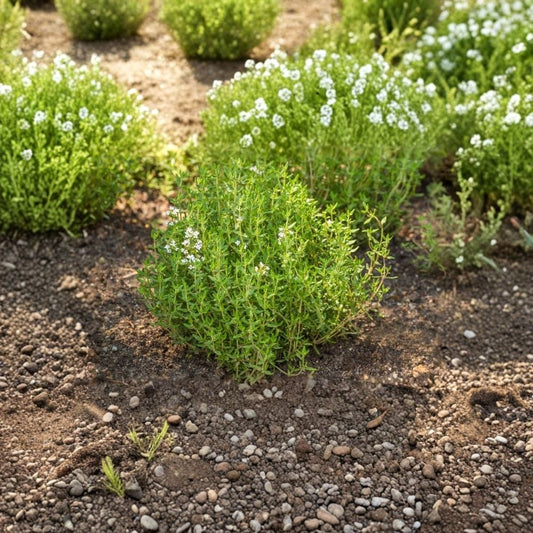 English Thyme Live Plant | 4 Inch Pot | Fragrant Culinary Herb | Perennial Herb Garden Plant | Easy Care Kitchen Herb