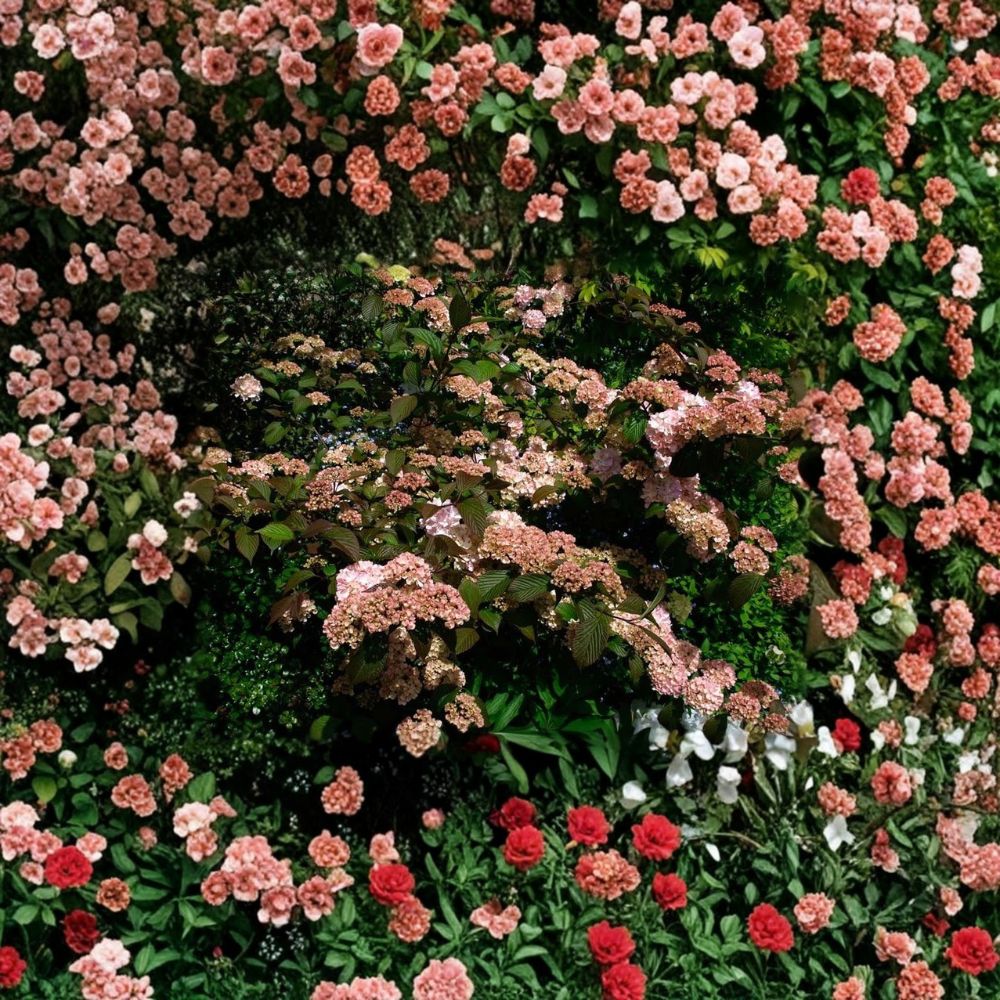 Mary Milton Viburnum – Japanese Snowball Live Plant | 3.5 Inch Pot | White to Pink Flowering Shrub | Fragrant Ornamental | Easy to Grow