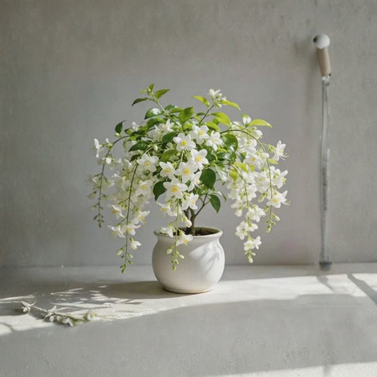 Weeping Jasmine Seeds – 100+ Climbing Vine Seeds | Fragrant Flowering Plant | Balcony & Garden Friendly