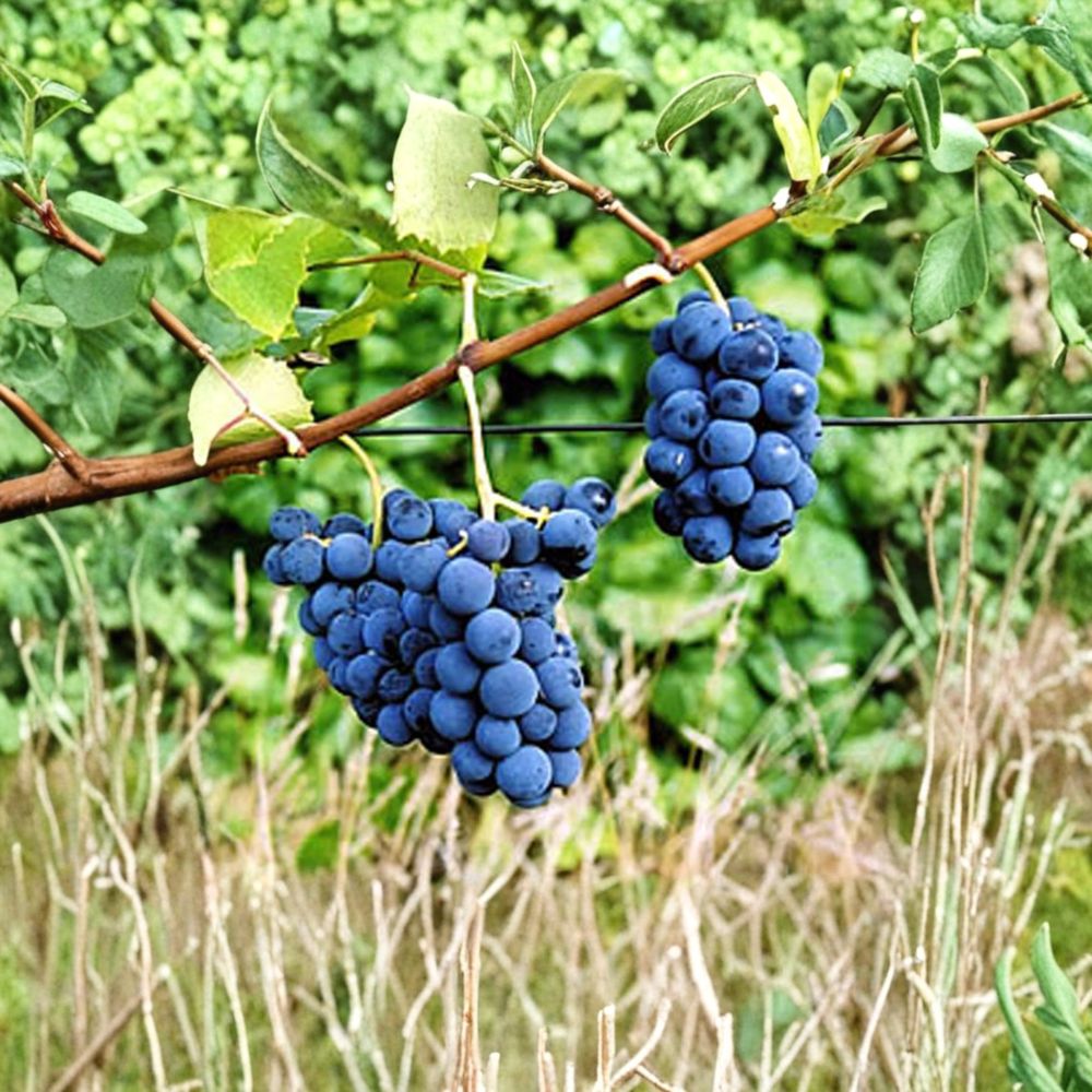 5 Price Table Grape Cuttings – Vitis labrusca Live Propagation Cuttings | Early Concord Type Super Sweet Grape | Easy Home Growing | US Seller