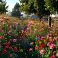 Wildflower Seed Mix – 1000 Seeds | Hummingbird & Butterfly Pollinator Garden | Annual & Perennial Flower Blend