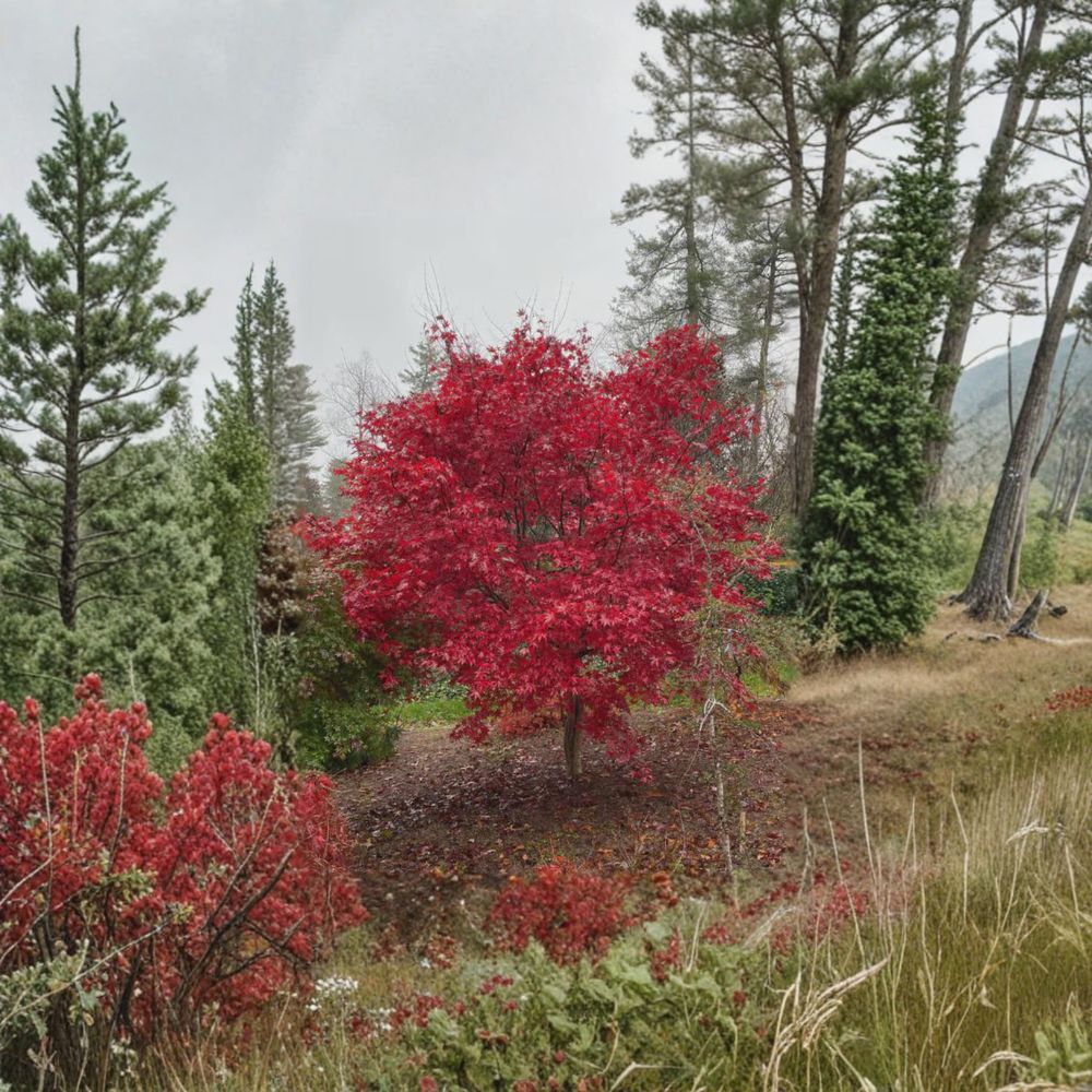 Acer palmatum ‘Emperor 1’ – Red Emperor Japanese Maple | Upright Red Maple Tree | #3 Container Plant