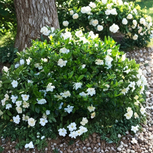 Heirloom Gardenia Cuttings – Gardenia jasminoides | 10 Live Cuttings 4–8" | Cape Jasmine White Fragrant Shrub | Propagation Ready
