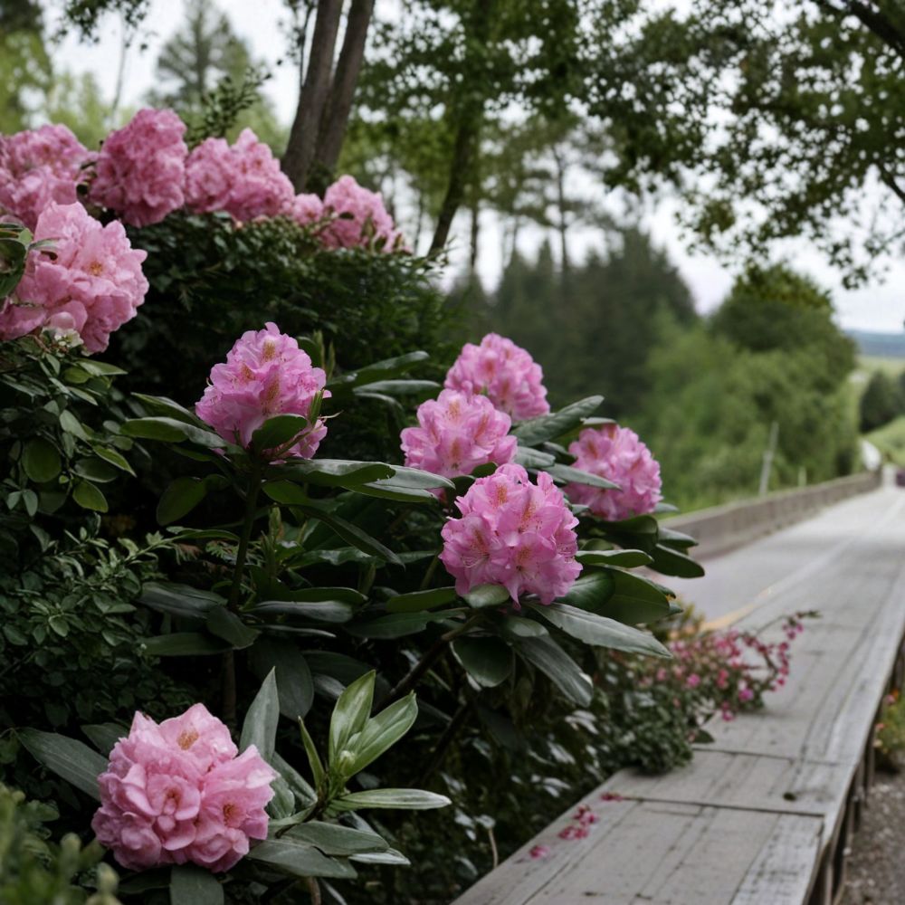 Rhododendron Scintillation – Bright Pink Blooms | Dark Green Foliage | Cold Hardy to -10°F | 12–15 Inch Wide Field Grown Plant