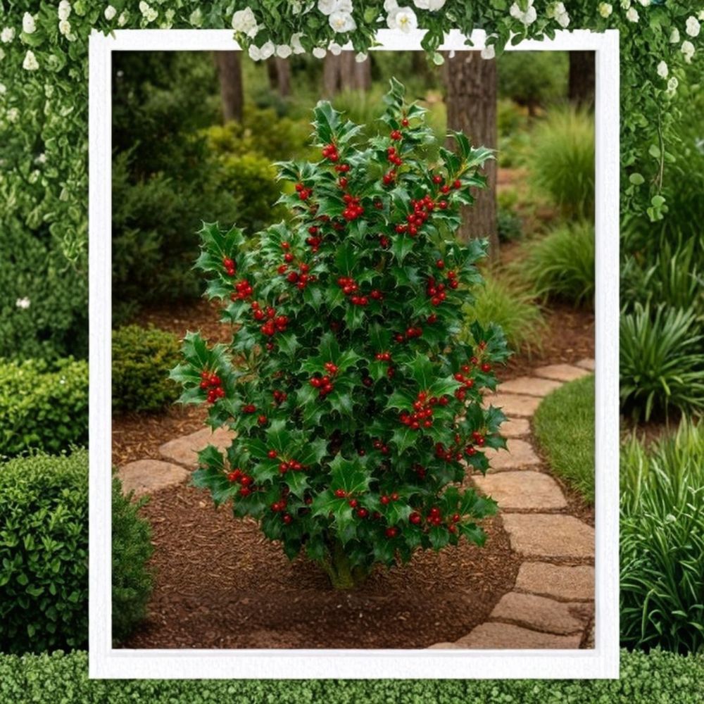 Holly – Ilex Live Cuttings | 5 Fresh Cuttings | Evergreen Shrub Starter | Hedge & Landscape Plant | Easy to Propagate