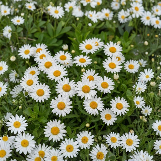 3 Shasta Daisy Live Plants – Leucanthemum x superbum | Bare Root Perennial Starters | White Flowers | Pollinator Friendly | Cottage Garden | USA Grown