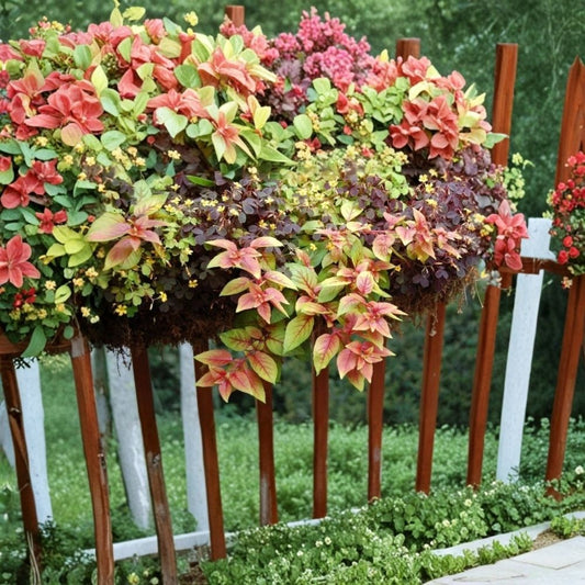 2 Live Autumnale Fuchsia Plants | 5 Inch Pots | Seasonal Flowering Fuchsia | Cascading Shade Plant | Hanging Basket & Patio Flower