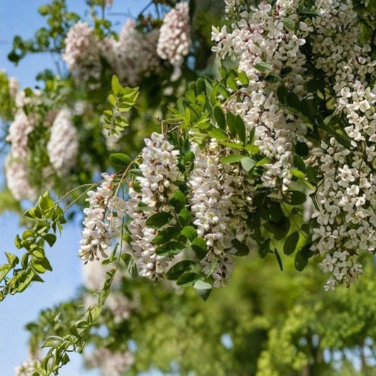 Black Locust Live Sapling – Robinia pseudoacacia | Bare Root Tree Starter | Fast Growing Shade Tree | Fragrant Flowers | Hardy Landscape Tree | All Natural