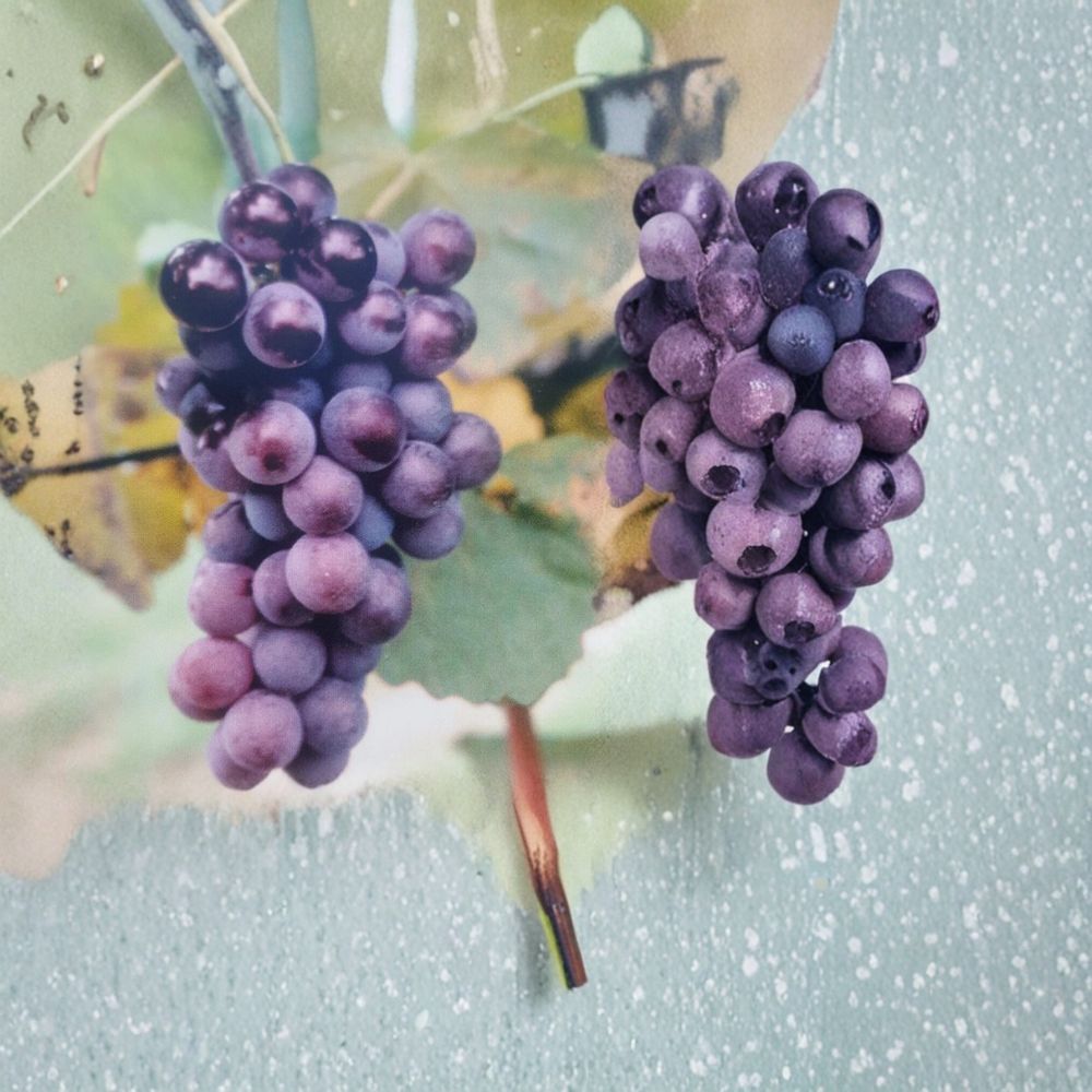 Champanel Grape Vine – 2 Gallon Live Plant | Sweet Red & Black Grapes | Fast Growing Climbing Fruit Vine | Vineyard & Backyard Garden Favorite | Includes Rooted Live Plant