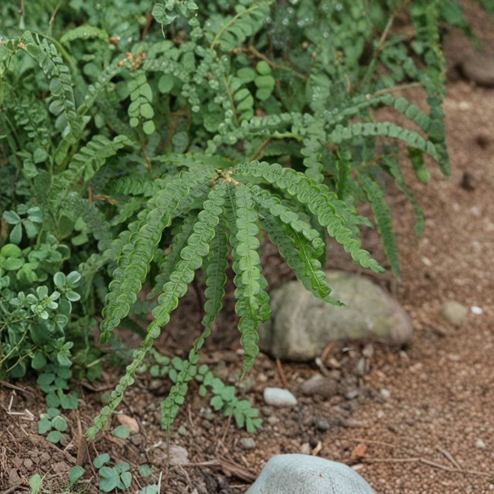 Sweet Fern – Live Native Shrub | 1 Gallon Pot Plant | Comptonia peregrina | Fragrant Wildlife-Friendly Landscape Plant