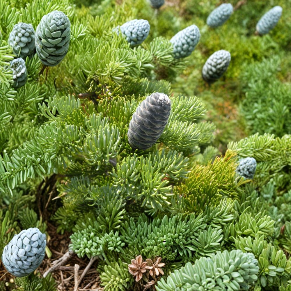 Subalpine Fir – Live Evergreen Tree | 10 Inch Tall Plant | 1 Gallon Pot | Abies lasiocarpa | Native Mountain Fir