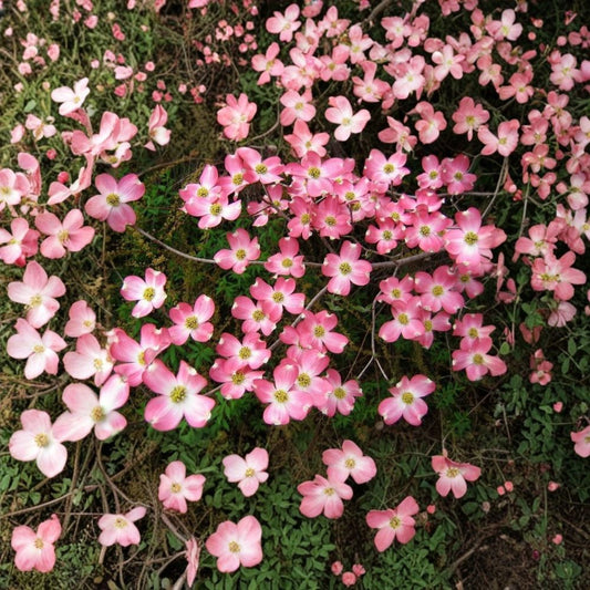 Pink Dogwood Tree – Live Plant | 10–16 Inches Tall | Quart Pot | Spring Flowering Tree | Landscape Favorite
