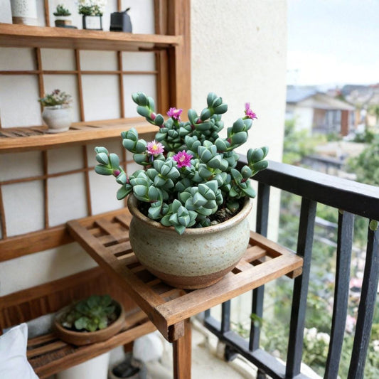 Corpuscularia lehmannii – Live Succulent Plant | 2 Inch Size | Fully Rooted | Ships Bare Root | Easy Care Houseplant