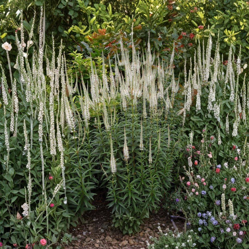 Culver’s Root – Veronicastrum virginicum Live Starter Plant | 4–8 Inches Tall | Includes Nursery Pot | Native Pollinator Perennial | Easy to Grow