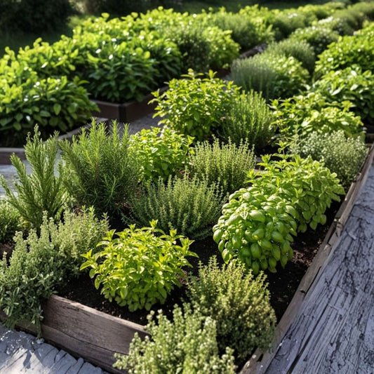 Assorted Culinary Herb Live Plants – Set of 3 | 4–6 Inch Starter Plants | Edible Herb Garden Collection | Bare Root with Soil | Kitchen Garden & Container Herbs