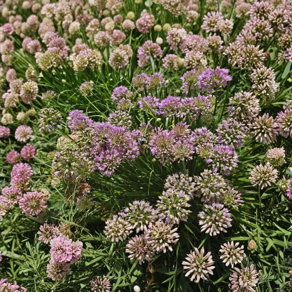 Millennium Allium Live Plants – 6 Pack | 10–12 Inches Tall | Purple Flowering Perennial | Pollinator Friendly Garden Plant | Outdoor Garden Starter