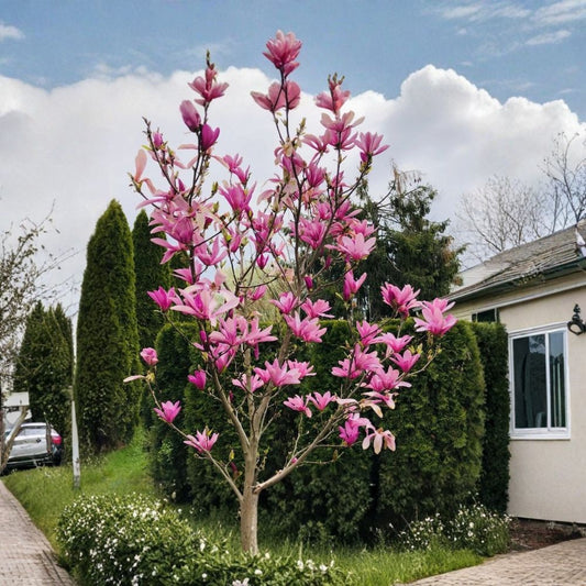 Ann Star Magnolia Live Plant – Magnolia ‘Ann’ | 3 Inch Pot | Pink Spring Flowers | Hardy Flowering Tree | USDA Zones 3–8