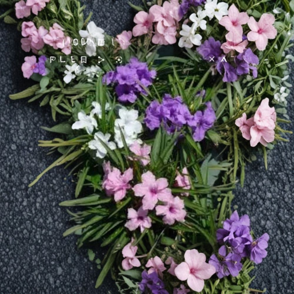 6 Mixed Mexican Petunia Live Plants – Ruellia | 2 Purple, 2 Pink & 2 White | Well-Rooted | Ships Bare Root | Hardy Perennial