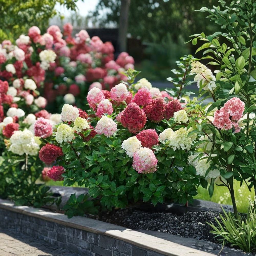 Little Lime Punch Hydrangea – Hydrangea paniculata | 4.5 Inch Quart Pot | Live Flowering Shrub | Reblooming Panicle Hydrangea | Easy to Grow