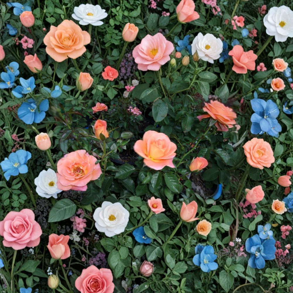 New Year Grandiflora Rose – Live Bush Plant | 1 Gallon Size | Includes Rooted Rose Ready for Planting | Landscape & Garden Friendly | Easy to Grow