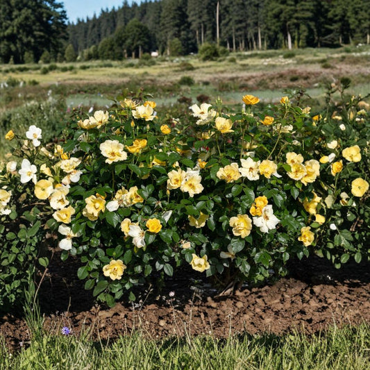 Easy Bee-zy™ Knock Out® Rose – Live Yellow Rose Plant | 1 Quart | Fragrant Repeat Blooms | Drought Tolerant | Garden & Landscape Rose